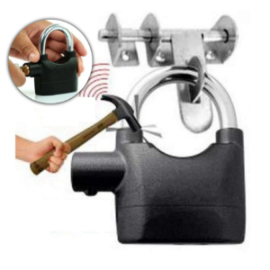 Anti Theft Alarm Lock for House, Bike and office