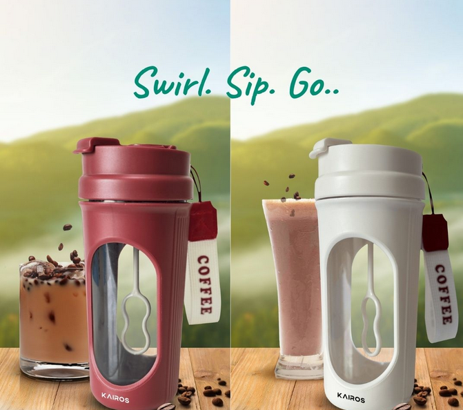 Automatic Self-Stirring Bottle | 500mAh Rechargeable, Type-C Charging, Leak-Proof, BPA-Free, Portable Protein Shaker & Drink Mixer