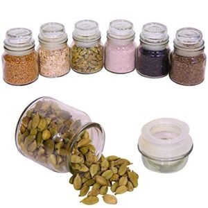 100 ml Glass Storage Jar – Airtight Pack of 1