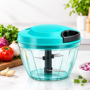 Chopper with 3-Blade Stainless Steel Cutter